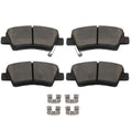 Set of 4 Rear Ceramic Brake Pads for KIA Niro (2017–2022)