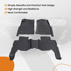 Set of 4 Anti-Slip Floor Mats Liner for Toyota Tacoma Double Cab (2005–2015)