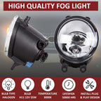 Clear Fog Lights for Toyota RAV4, Camry, Yaris, Lexus LX570