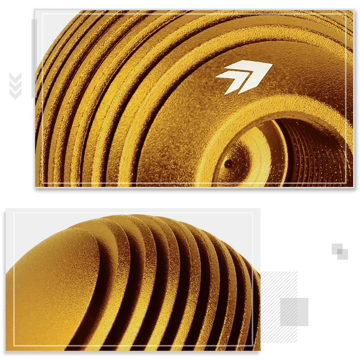Heatsink Ball Shift Knob for NRG SK-703GD (50mm, Gold)