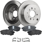 Rear Brake Disc Rotors and Pads Kit for Mazda MPV (2004–2006)