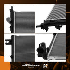 Aluminum Engine Radiator for Jeep Liberty 3.7L (2008–2012)