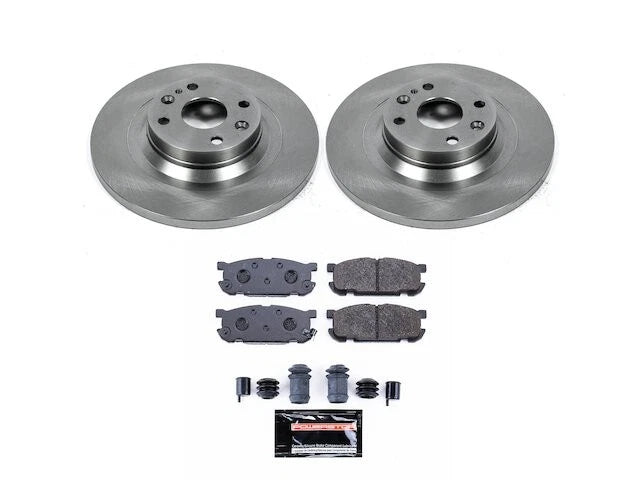 Rear Brake Pad and Rotor Kit for Mazda Miata (2001–2005) TK499TD