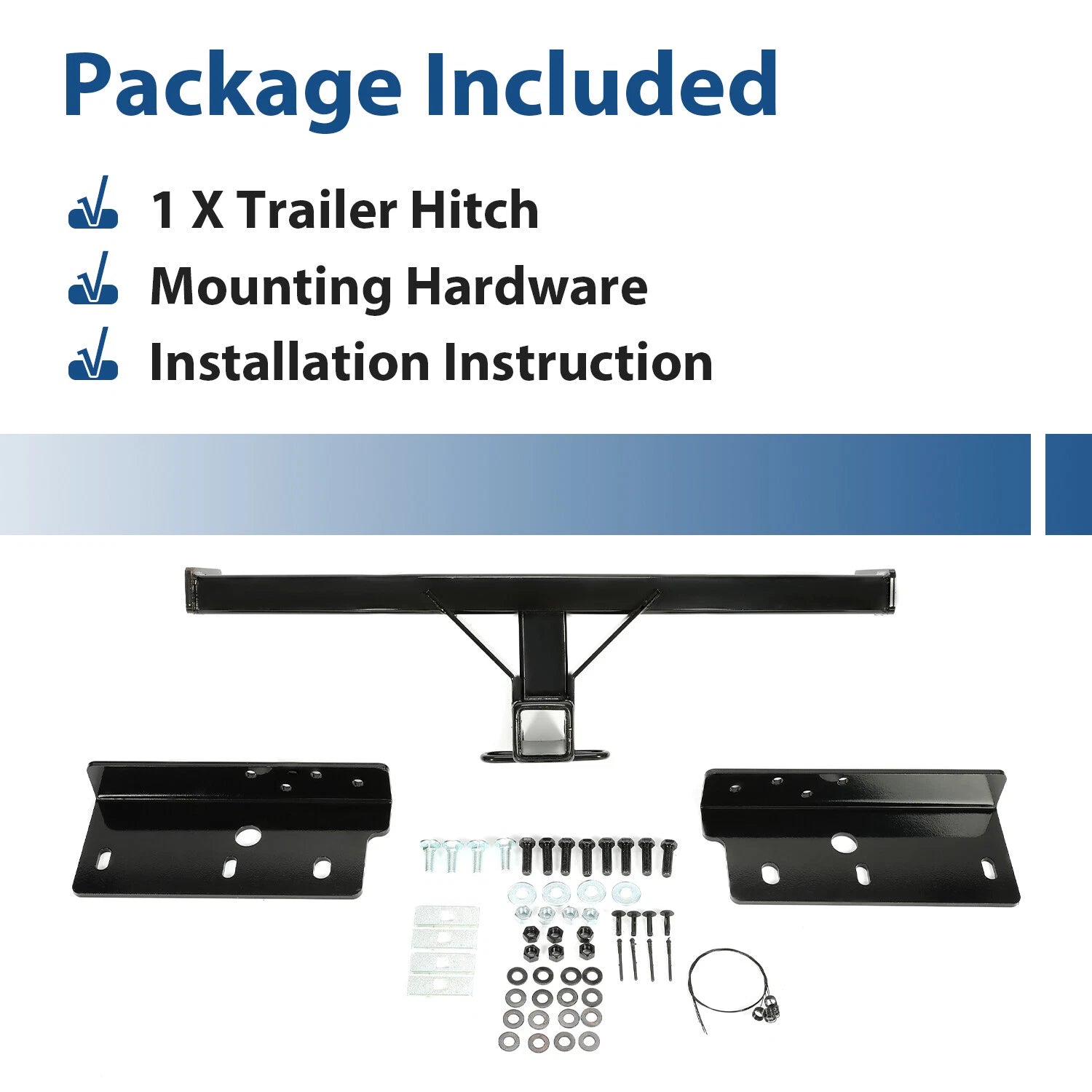 Class 3 Trailer Hitch 2'' Receiver for Ford Explorer Lincoln Aviator (2020–2026)
