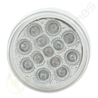 Set of 4 2.5" LED Amber Lights with Grommet for Truck/Boat/Caravan 12V