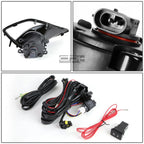 Fog Light Kit with Bezel & Switch for Scion FR-S (2013–2016) - Chrome