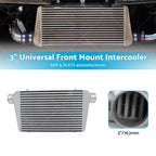 3" Intercooler for Universal Applications (450x300x76mm) Turbo Bar Plate FMIC