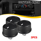 3PC Climate Control Knob Set for GMC Savana, Chevrolet Express (2003–2021)
