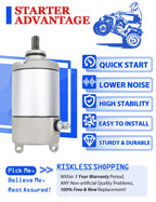 Starter with Solenoid Relay for Yamaha Wolverine 350 (2006–2009) 2WD