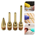 Set of 4 Advanced Glue Sprayer Nozzles with Anti Drip Ball for