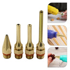 Set of 4 Advanced Glue Sprayer Nozzles with Anti Drip Ball for