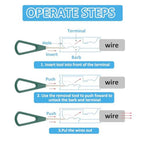 Effortless Wire Connector Pin Release 21PCS Terminal Extraction Tool