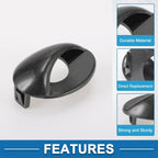 Front Bumper Headlight Washer Nozzle Cover Cap for BMW M3 (2008-2013) Gray