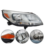 Halogen Headlight Chrome Lamp for Chevy Malibu LS (2013-2016)