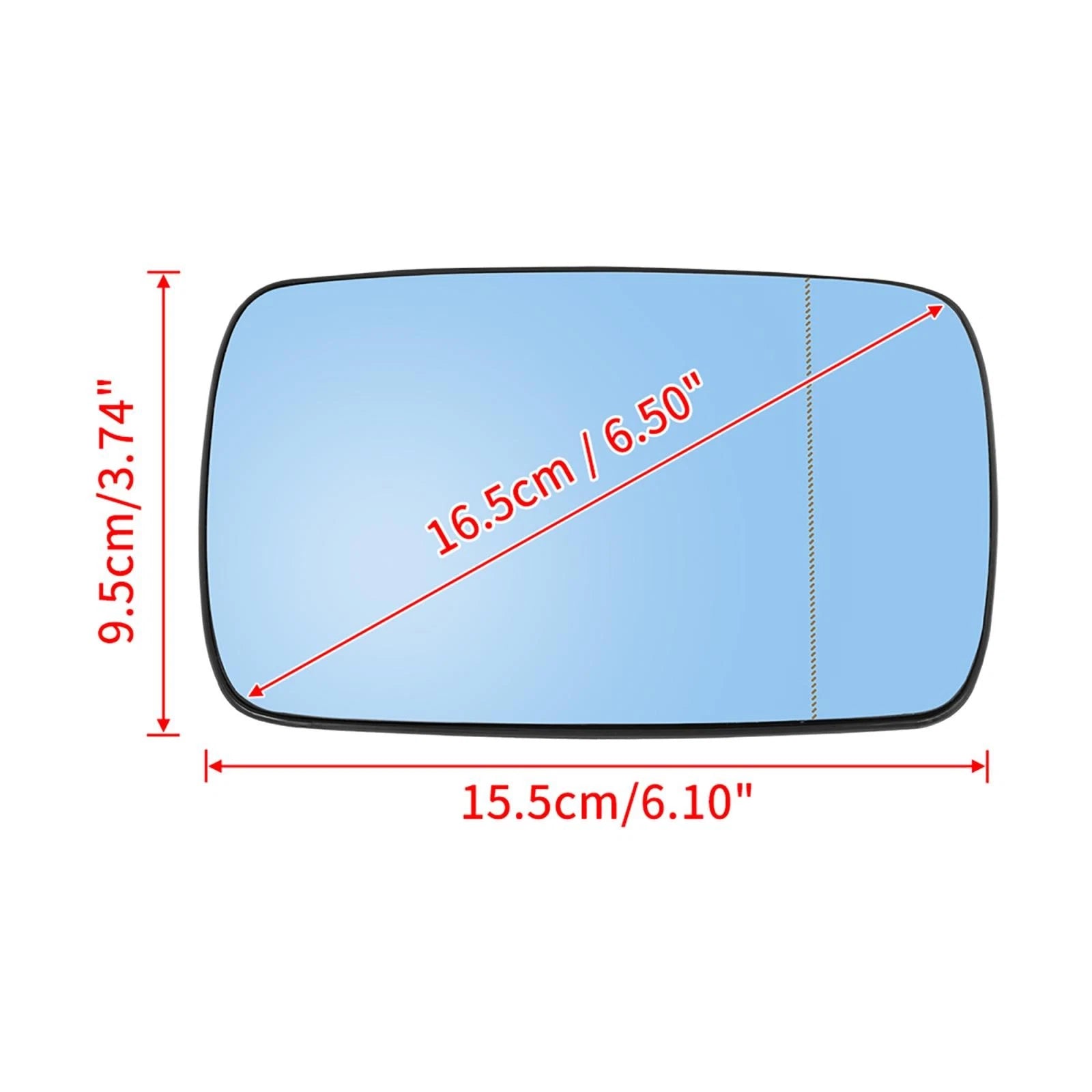 Heated Right Side Mirror with Backing Plate for BMW E39 E46 330i 325i 525i 328i