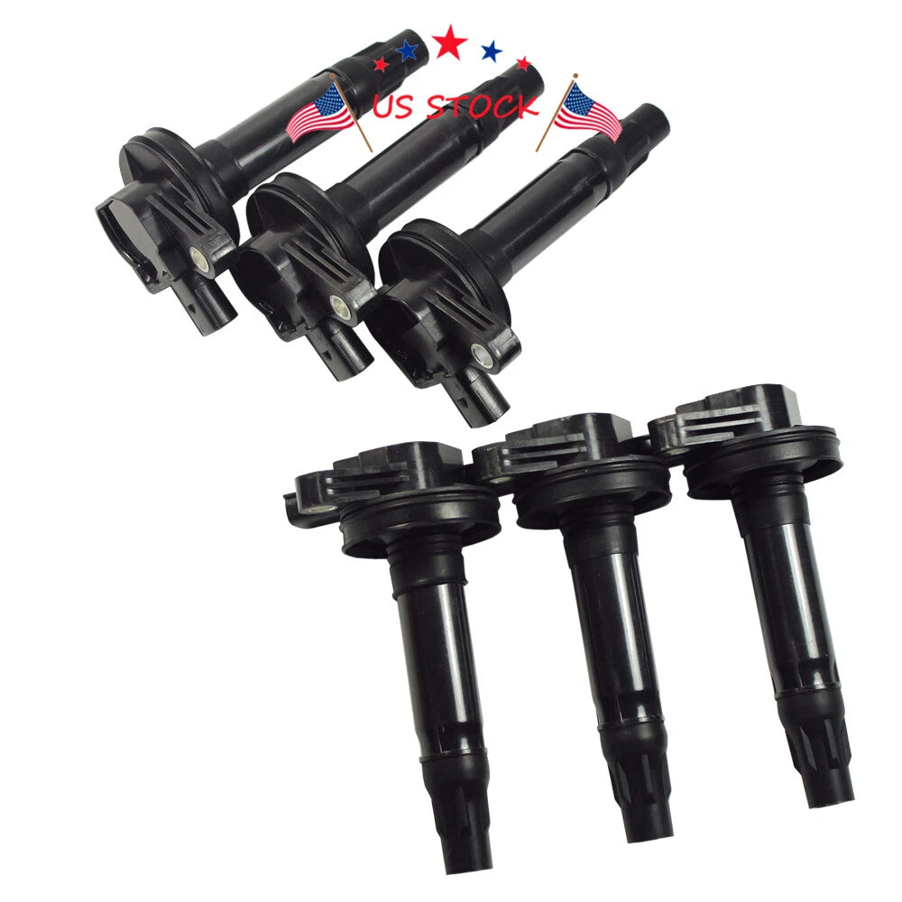 Set of 6 Ignition Coils for Ford 3.5L 3.7L V6 (2009–2019)