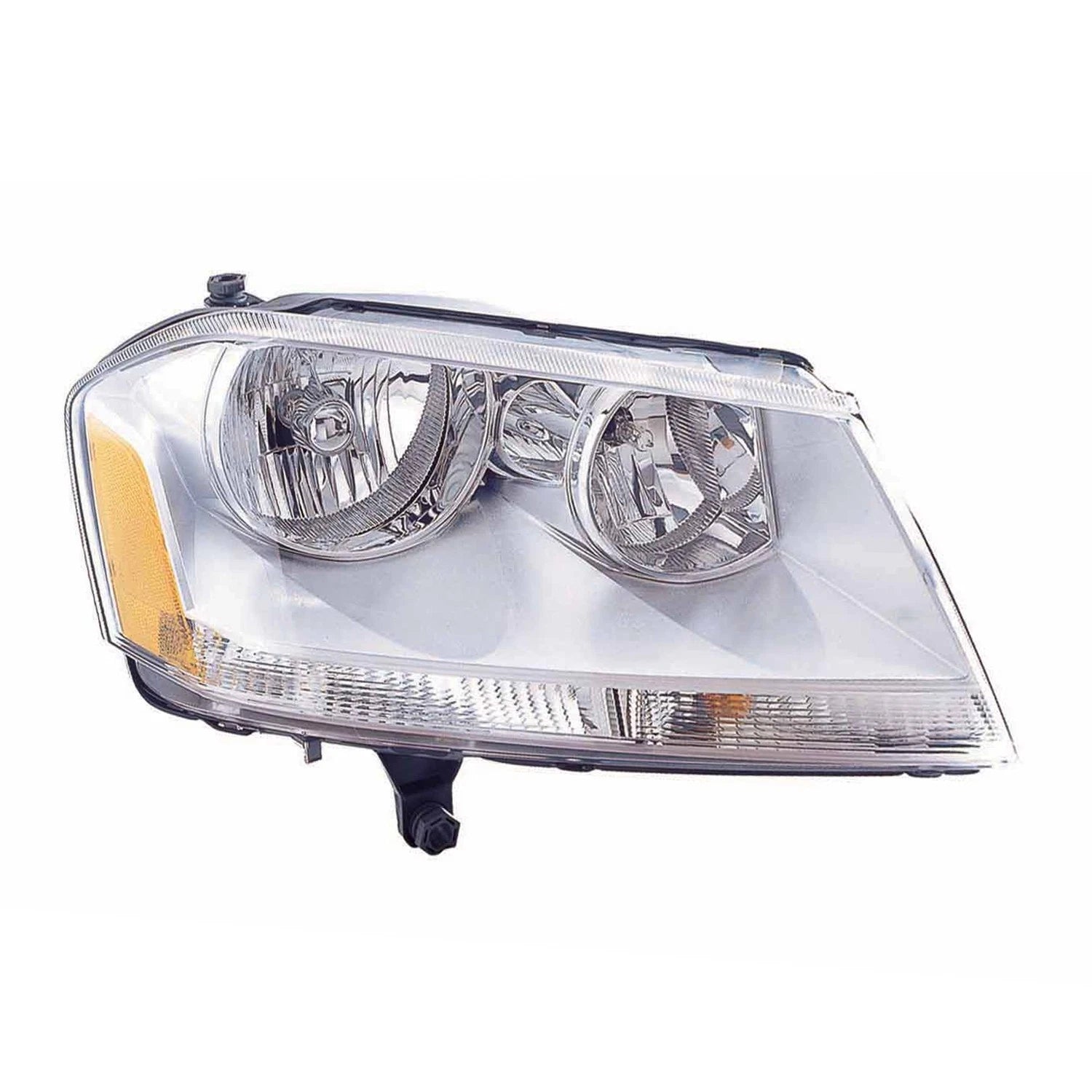 Replacement Passenger Side Headlight Assembly w Chrome Bezel for Toyota Camry (2012–2017)