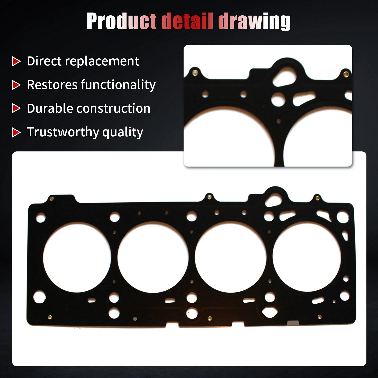 Head Gasket Set for Chrysler PT Cruiser Sebring Dodge Stratus (2004–2008)