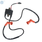 Ignition Coil Spark Plug + Cap for Polaris Sportsman 600 MV7 (2004–2005)