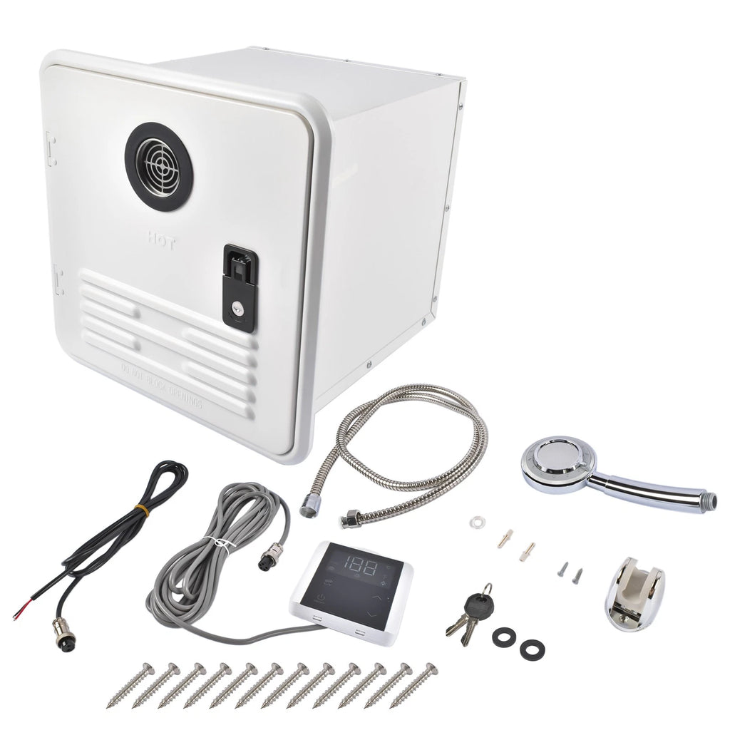 12V DC Tankless Water Heater for RV (42000 BTU)