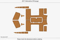 EVA Foam Teak Deck Flooring Cockpit Pad for Adrenaline 28 Savage (2017)