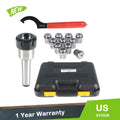 11PC ER32 Collet Set with Shank for Milling Machine MT3