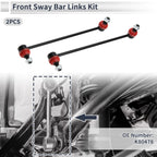 Set of 2 Front Stabilizer Bar Links for Audi A3 (2006–2019) No.K80478