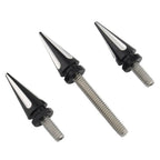 3 x Windshield Trim Screws for Harley Electra Glide 2014-2023 Black