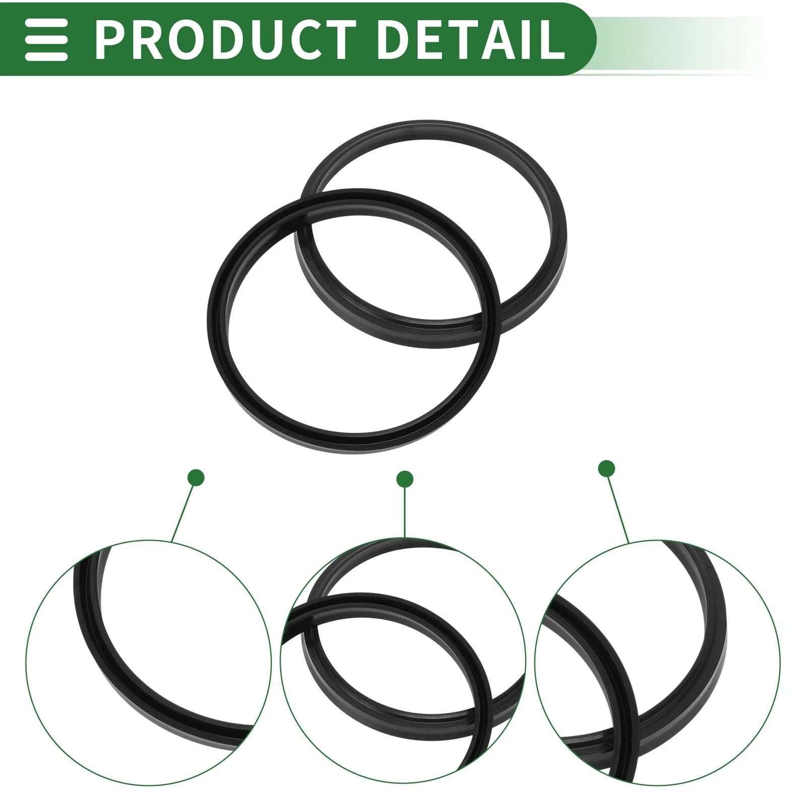 Set of 5 Oil Seal Rotary Shaft Seal NBR Rubber 85x95x6mm