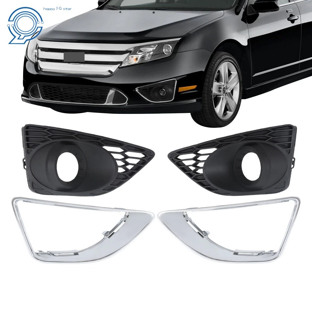 Set of 2 Fog Light Trims for Ford Fusion (2010–2012)