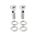 Chrome Head Breather Bolts Kit for Harley Road King FLHR (1994–1999) Softail FXST