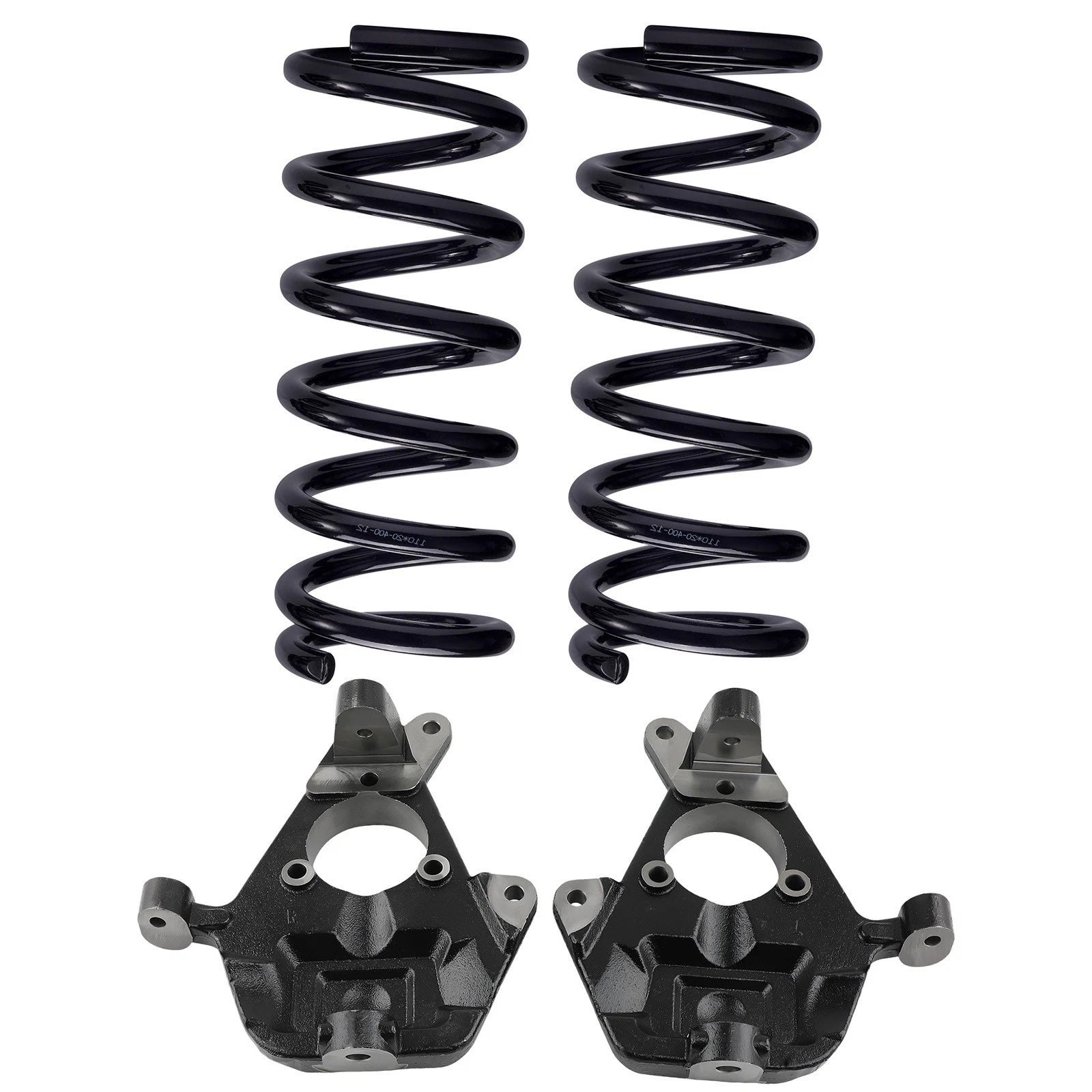 4" Front Drop Spindles Suspension Kit for Chevy Silverado GMC Sierra (1999–2007)