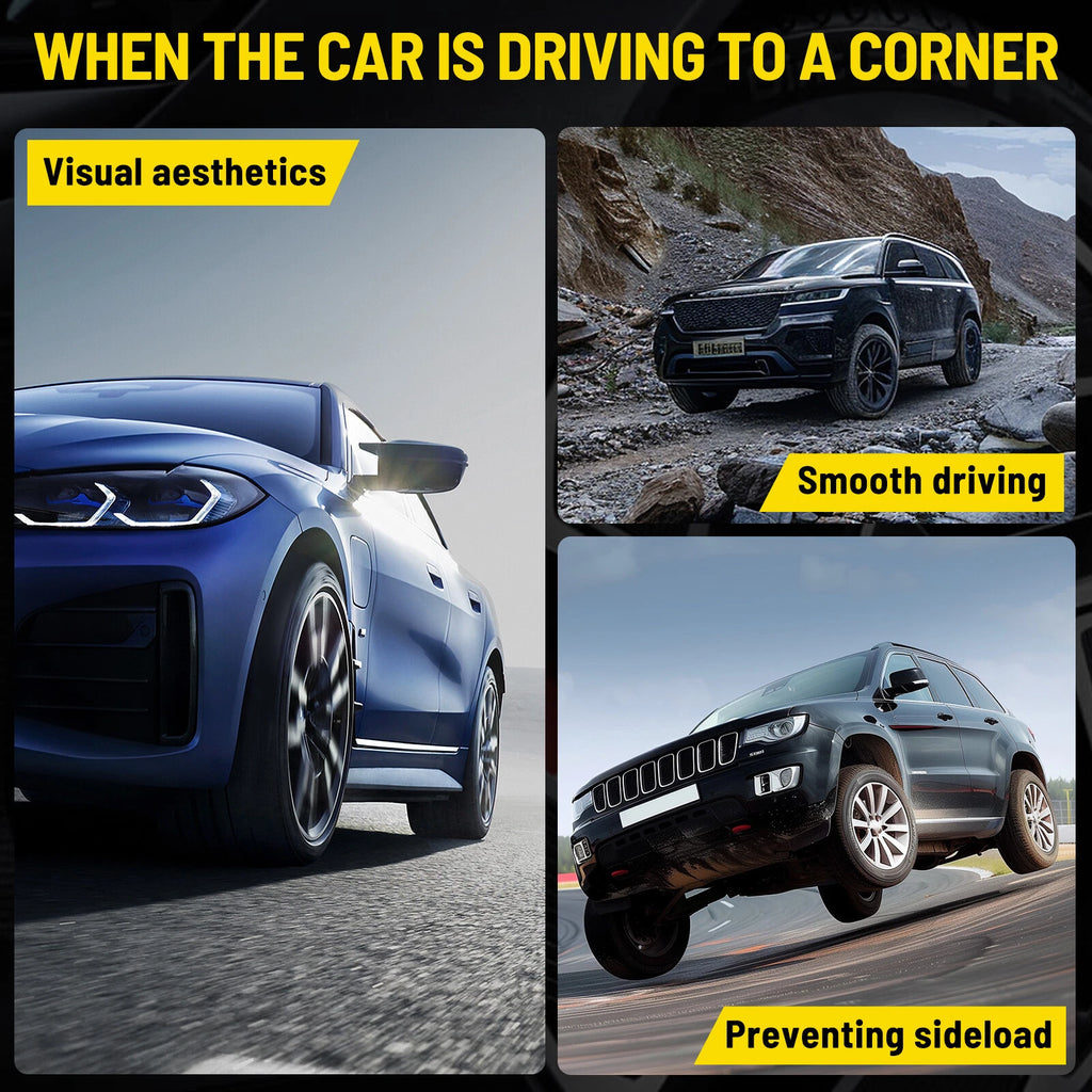 4PCS 1" Wheel Spacers for Chevy Silverado GMC Sierra 1500 (2007–2024)