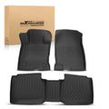 Black TPE Rubber Floor Mats for Ford Escape Hybrid (2020–2025)