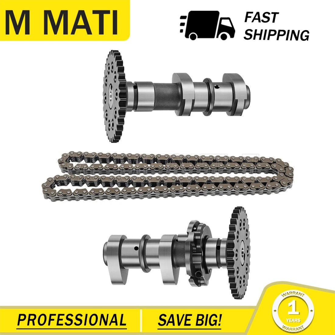 Camshaft & Cam Chain Set for Suzuki Quadsport LTZ400 KFX400 (2003–2008)