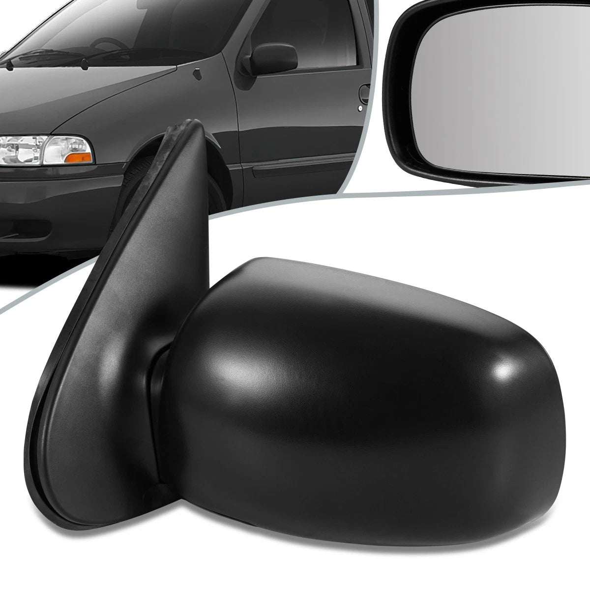 Driver Side Door Mirror for Mercury Villager Quest (1999–2002) NI1320147