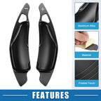 Set of 2 Steering Wheel Shift Paddles for Lexus IS Series (2006–2012) Black