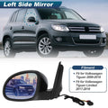 Left Side Mirror Assembly for Volkswagen Tiguan (2009–2018) w/ Turn Signal 1320131