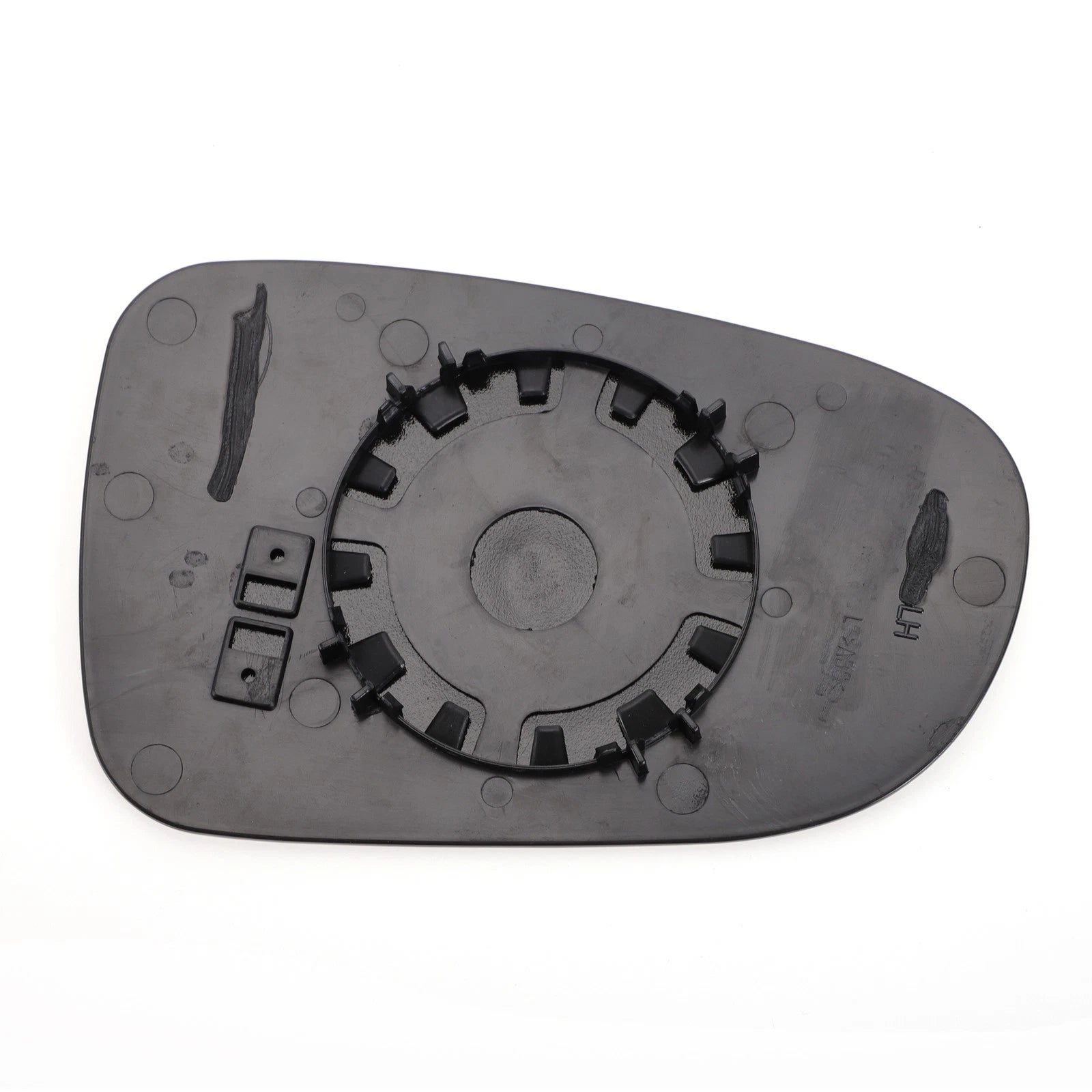 Left White Mirror Glass for Volkswagen Sharan (2010–2020) & Seat (2010–2020)