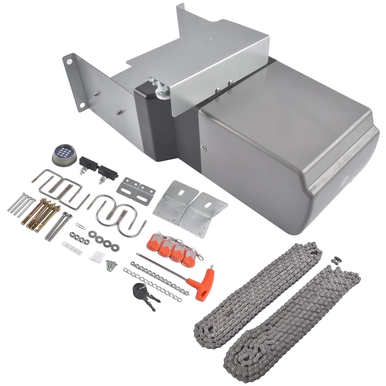 Electric Sliding Gate Opener for Automatic Gates (3300 lbs Capacity)