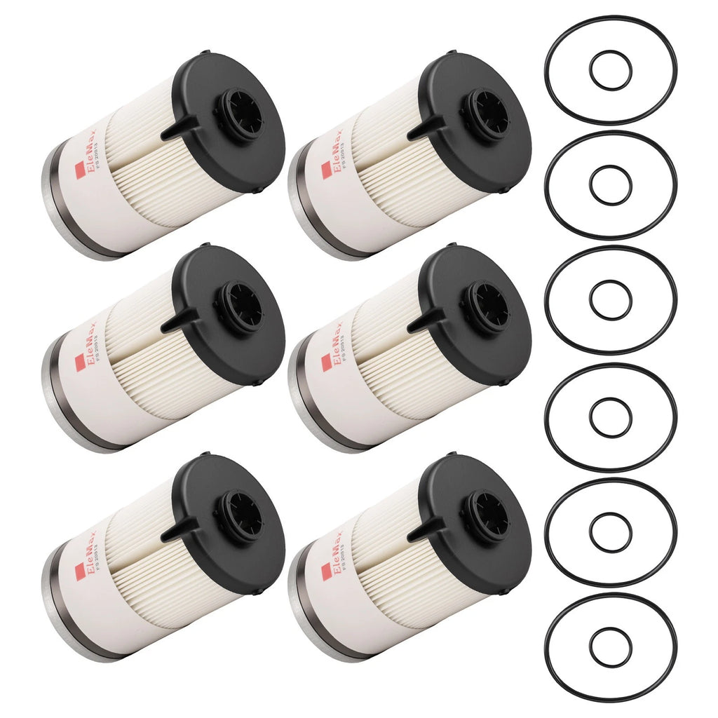 Set of 6 Fuel Water Separator Filters for Volvo D11 D13 Mack MP7 MP8