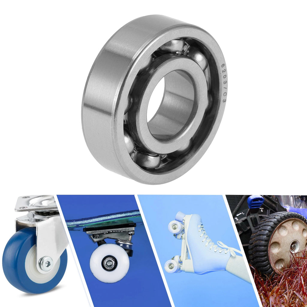 6203C3 Deep Groove Ball Bearing for Scooter Skateboard Wheel (1 Pc)