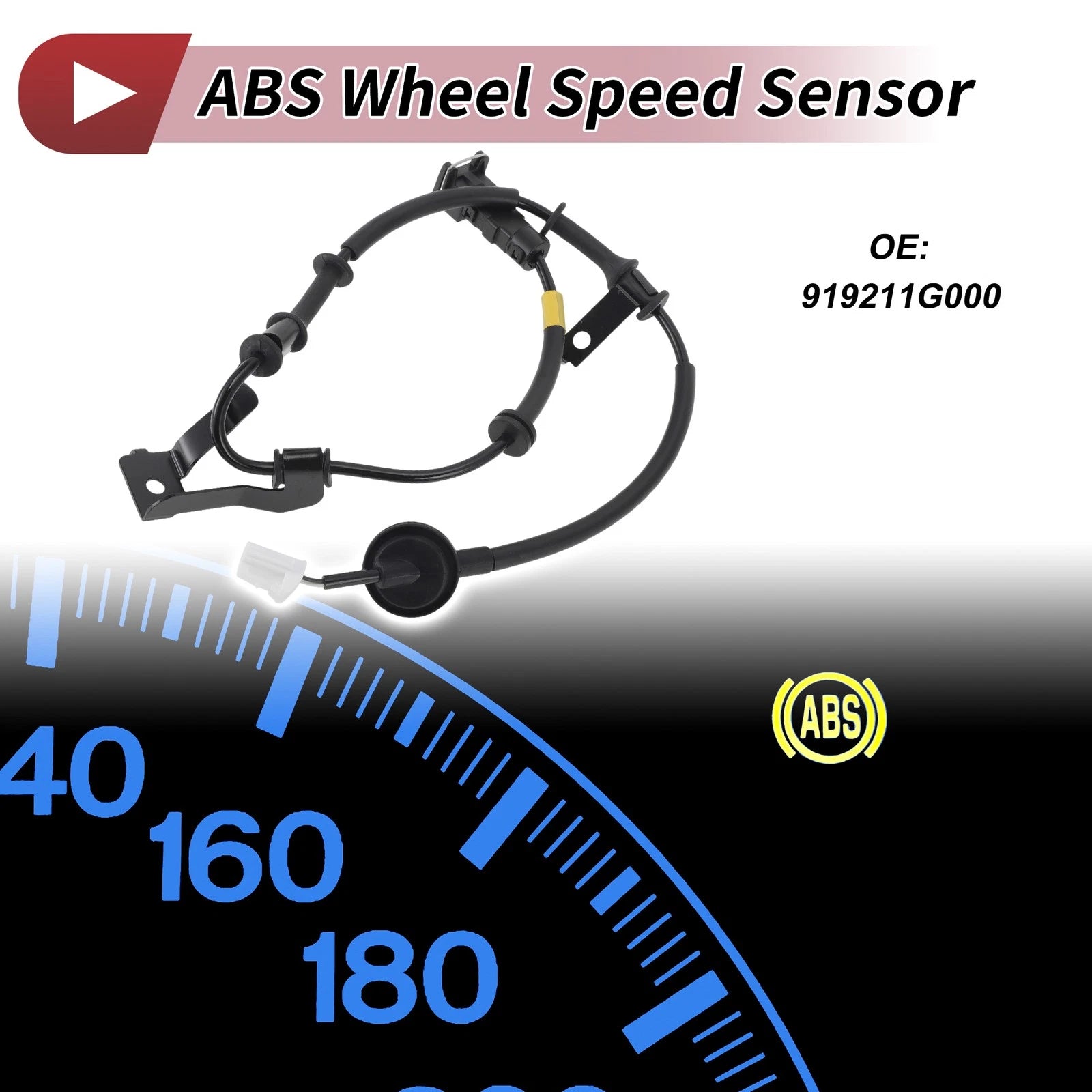 ABS Wheel Speed Sensor No. 919211G000 for Kia Rio5 (2006–2011) Rear Right