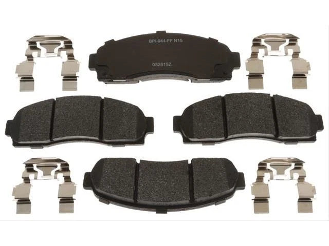 Set of 4 Front Brake Pads for Mazda B4000 (2003–2010) ZR569GC