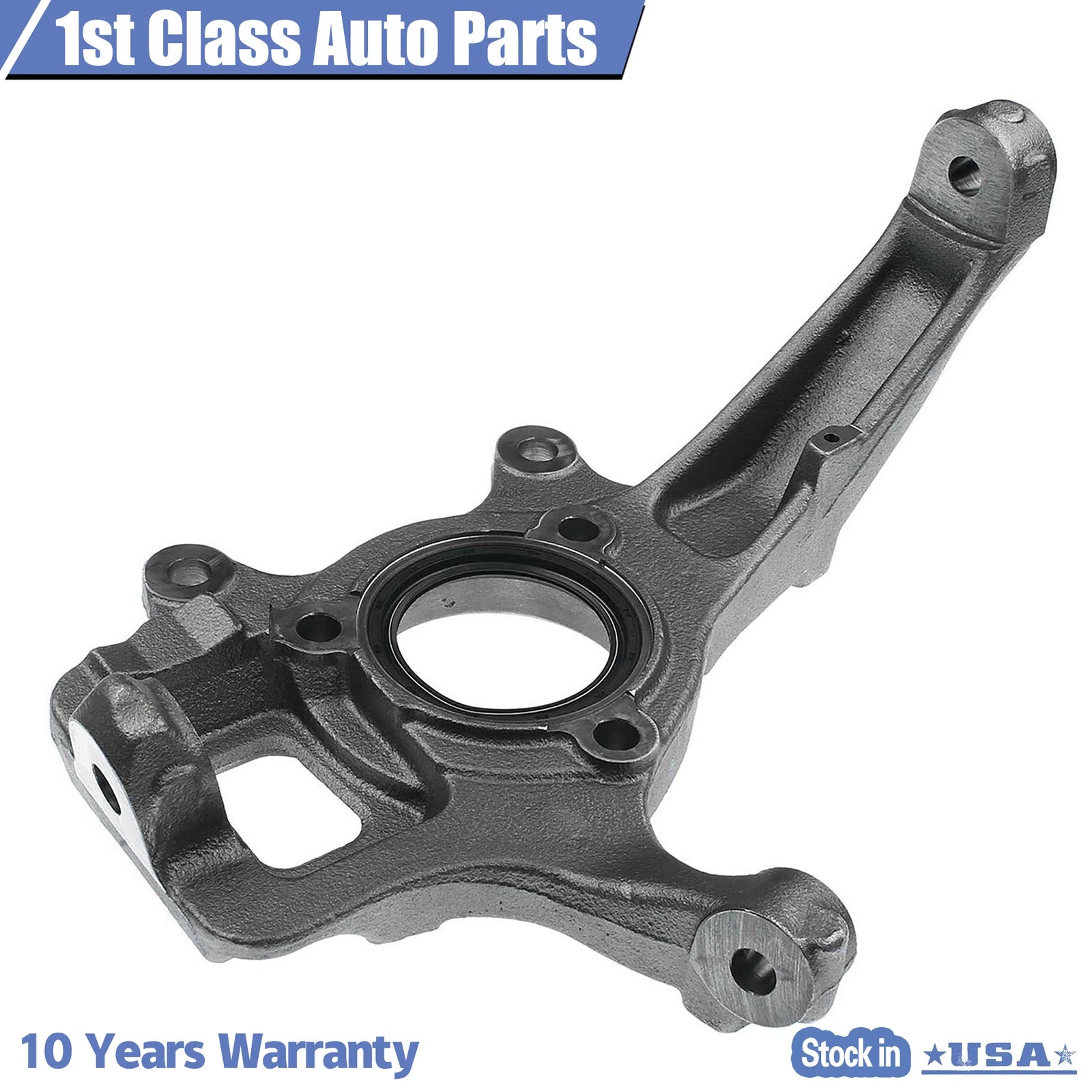 Left Driver Side Steering Knuckle for Ford (1997-2004) Lincoln (1998-2002)