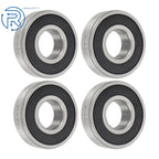 4Pcs 63/28-2RS Ball Bearing for (28mm Inner, 68mm Dia, 18mm OD)
