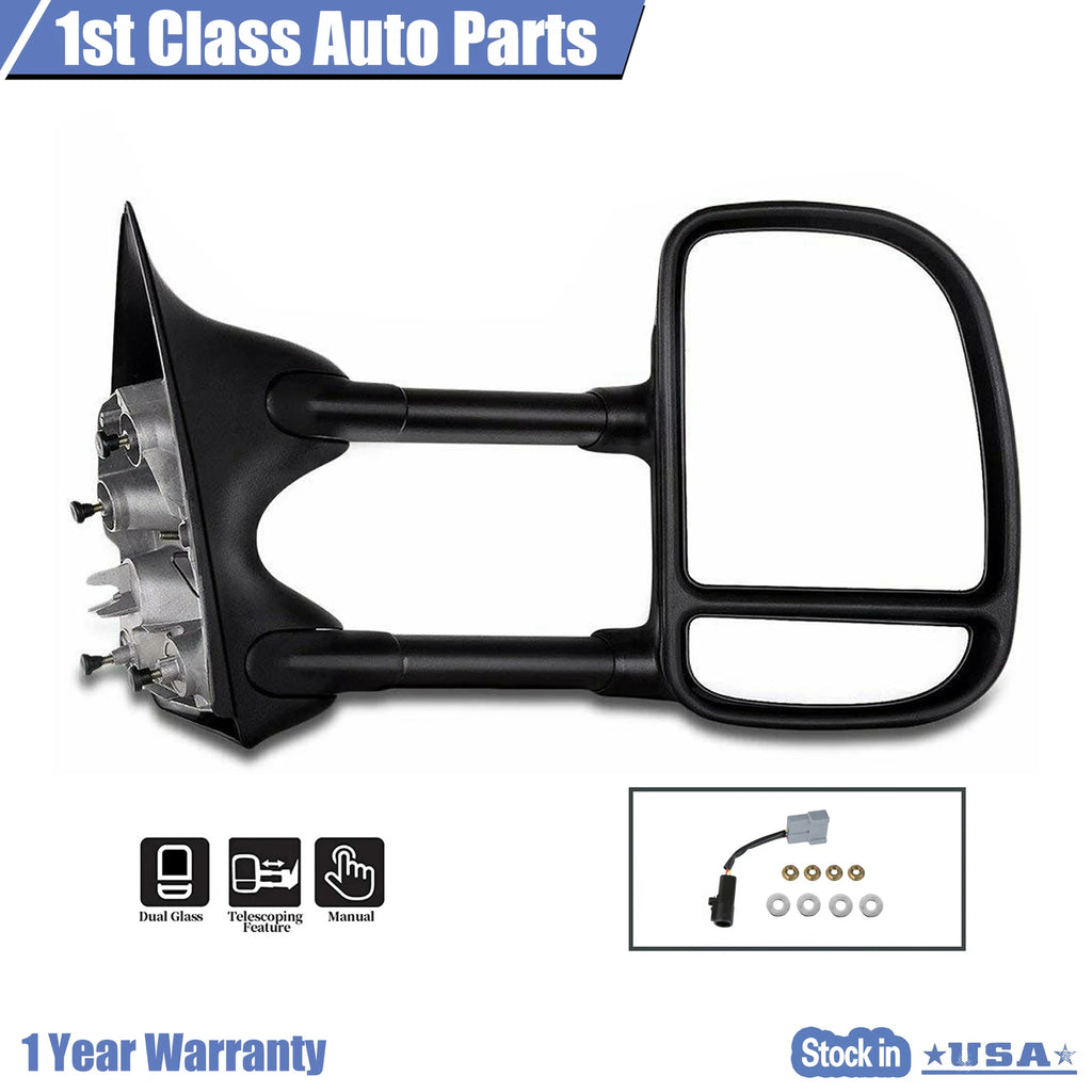 Right Side View Mirror for Ford F250 F350 F450 F550 Super Duty (1999–2007)
