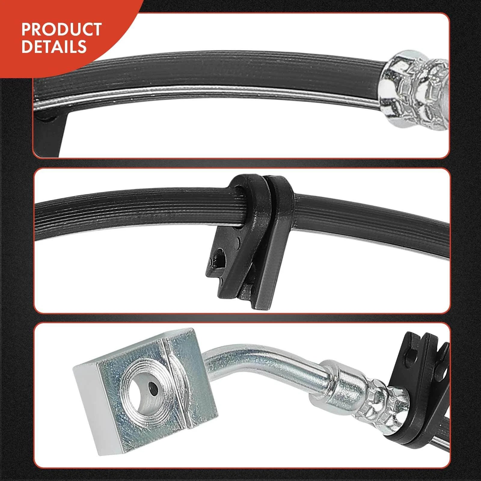 Rear Left Brake Hydraulic Hose for Chevrolet C4500 GMC C5500 (2003–2009)