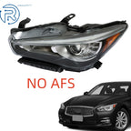 LED Headlight for Infiniti Q50 (2014–2022) Left Side with DRL Chrome