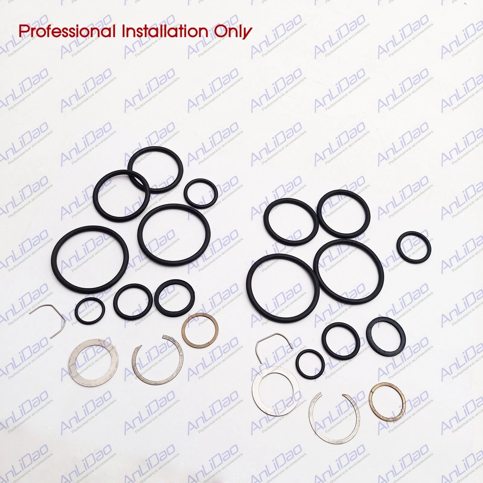 2Pcs Power Trim Ram Cylinder O-Ring Seal Kit for MerCruiser Alpha (N/A)